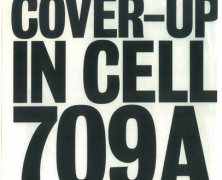 Cover Up in Cell 709A. Kenneth Trentadue case.